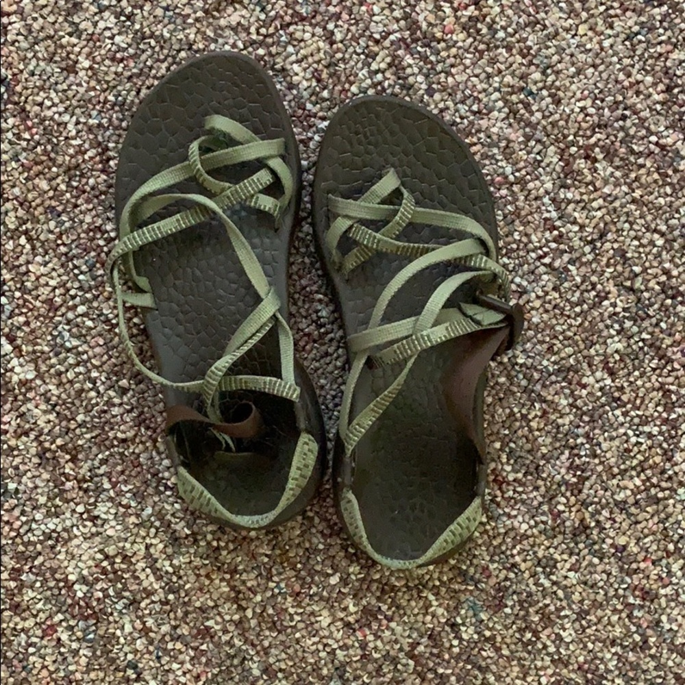 Olive green Chaco Sandals